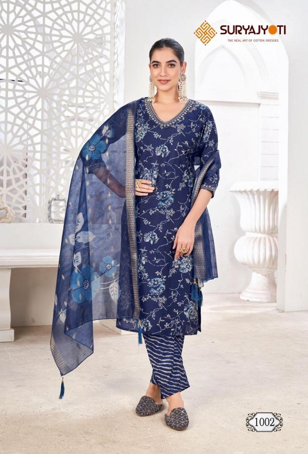 Suryajyoti Karla Vol-1 – Kurti Pant With Dupatta